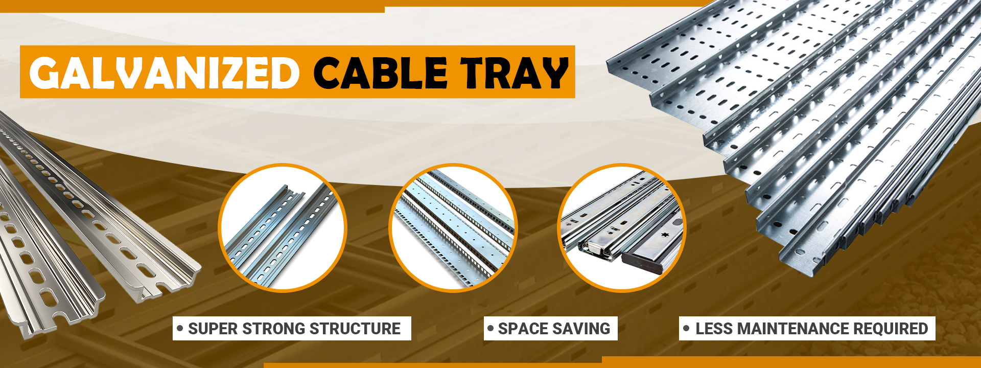 Galvanized Cable Tray Manufacturers in Najafgarh